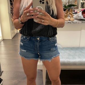 Denim shorts size S!